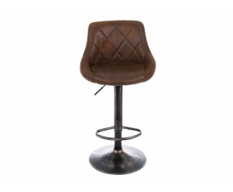 Барный стул Curt vintage brown