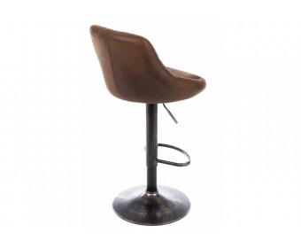 Барный стул Curt vintage brown