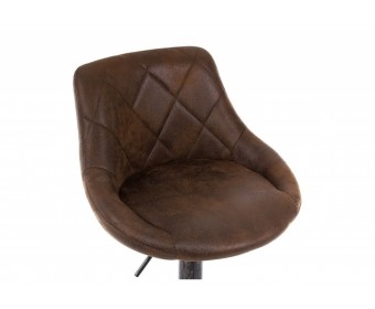 Барный стул Curt vintage brown