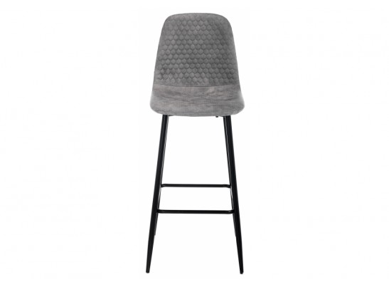 Барный стул Drop black / grey в Ростове-на-Дону