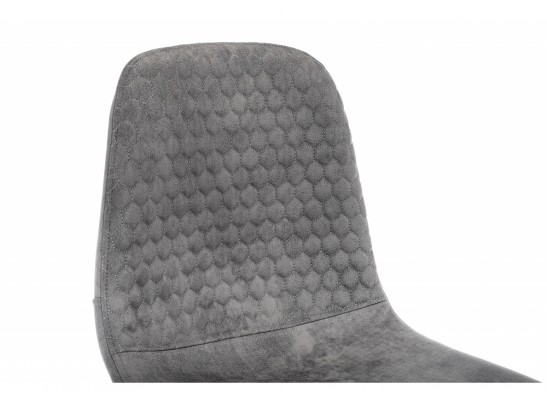 Барный стул Drop black / grey в Ростове-на-Дону