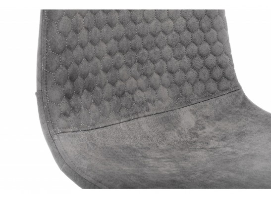 Барный стул Drop black / grey в Ростове-на-Дону