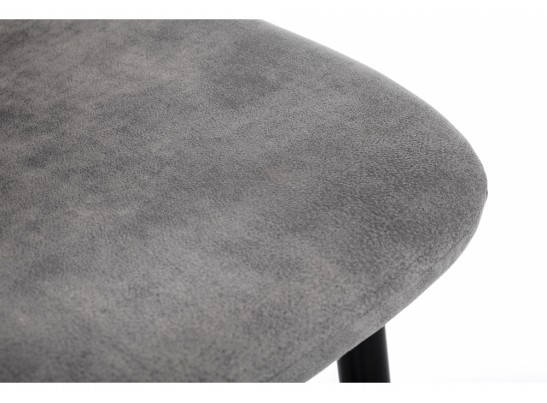 Барный стул Drop black / grey в Ростове-на-Дону