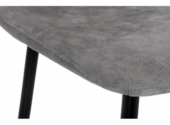 Барный стул Drop black / grey в Ростове-на-Дону