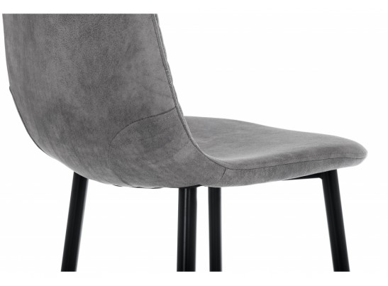 Барный стул Drop black / grey в Ростове-на-Дону