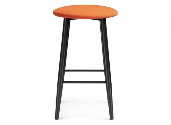 Полубарный стул Гангток катания флам / черный матовый в Ростове-на-Дону