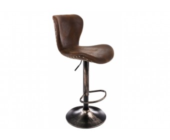 Барный стул Over vintage brown