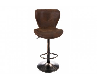 Барный стул Over vintage brown