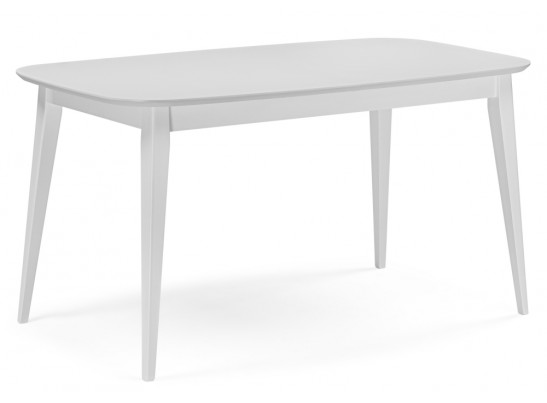 Деревянный стол Адель 145(190)x80 белый матовый в Ростове-на-Дону
