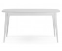 Деревянный стол Адель 145(190)x80 белый матовый в Ростове-на-Дону