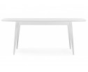 Деревянный стол Адель 145(190)x80 белый матовый в Ростове-на-Дону