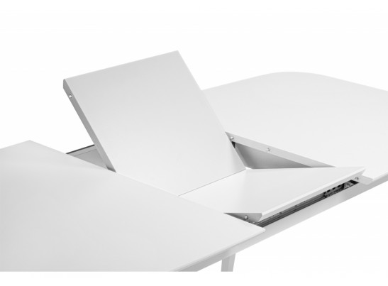 Деревянный стол Адель 145(190)x80 белый матовый в Ростове-на-Дону