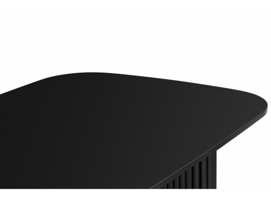 Деревянный стол Бавария B 180 х 90 черная пленка шагрень / черный в Ростове-на-Дону