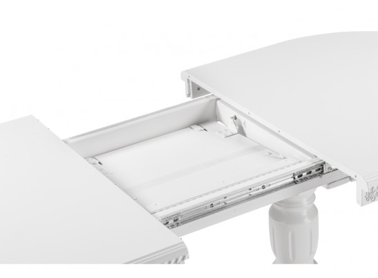 Деревянный стол Эритрин 140(180)х80х77 белый / белый в Ростове-на-Дону