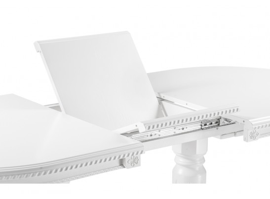 Деревянный стол Эритрин 140(180)х80х77 белый / белый в Ростове-на-Дону