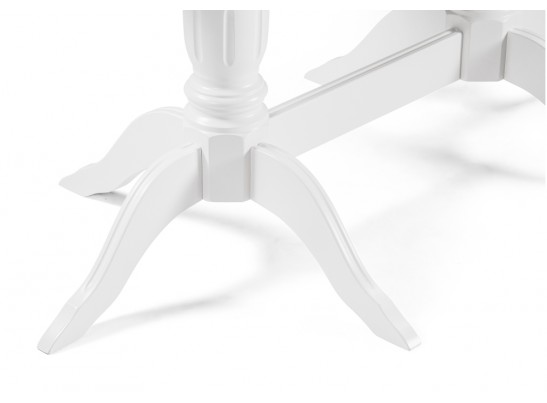 Деревянный стол Эритрин 140(180)х80х77 белый / белый в Ростове-на-Дону