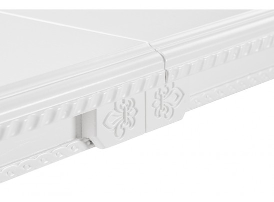 Деревянный стол Эритрин 140(180)х80х77 белый / белый в Ростове-на-Дону