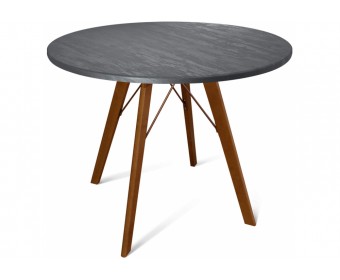 Деревянный стол Sheffilton SHT-TU9/90 темный орех / каменный уголь