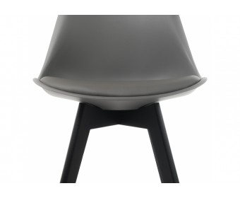 Стул Bonuss dark gray / black