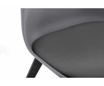 Стул Bonuss dark gray / black