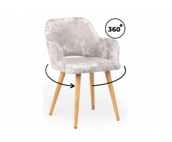 Деревянный стул Эолин 360 латте (simple 008) / светлое дерево