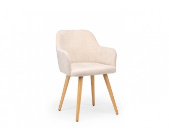 Деревянный стул Инфини 360 латте (ocean 003) / светлое дерево