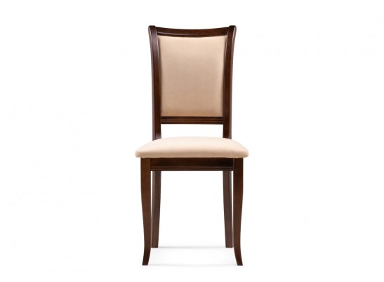 Деревянный стул Корнелл бежевый велюр / орех темный в Ростове-на-Дону