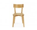 Деревянный стул Линда жесткое сидение дуб / вивид дуб в Ростове-на-Дону