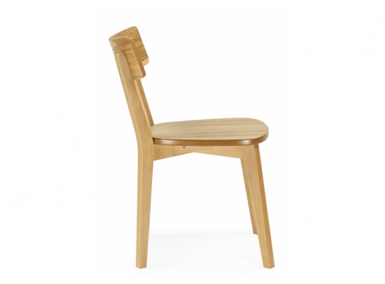 Деревянный стул Линда жесткое сидение дуб / вивид дуб в Ростове-на-Дону