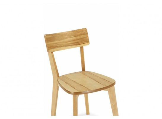 Деревянный стул Линда жесткое сидение дуб / вивид дуб в Ростове-на-Дону