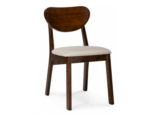 Деревянный стул Loid dirty oak / light beige в Ростове-на-Дону