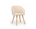 Деревянный стул Монер 360 бежевый (glory 03) / светлое дерево в Ростове-на-Дону
