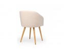 Деревянный стул Монер 360 бежевый (glory 03) / светлое дерево в Ростове-на-Дону