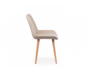 Деревянный стул Седа бежевый (zd 210) / светлое дерево