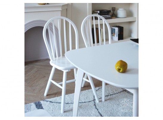 Деревянный стул Венский (Б-белая эмаль)