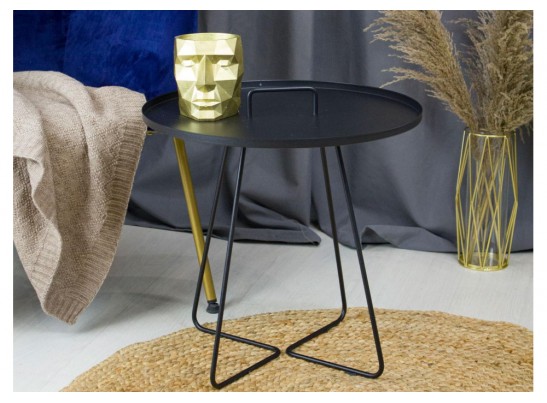 Журнальный столик Sheffilton SHT-CT42 черный муар в Ростове-на-Дону