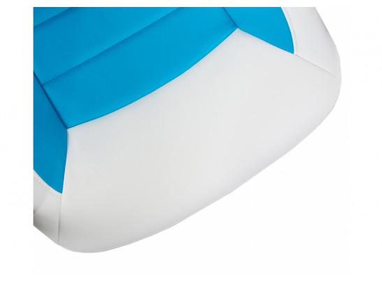 Компьютерное кресло Kadis светло-синее / белое в Ростове-на-Дону