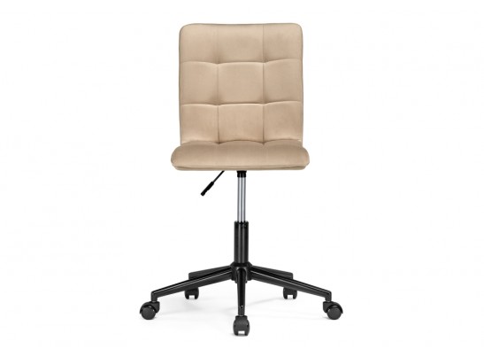 Компьютерное кресло Квадро бежевый / черный в Ростове-на-Дону