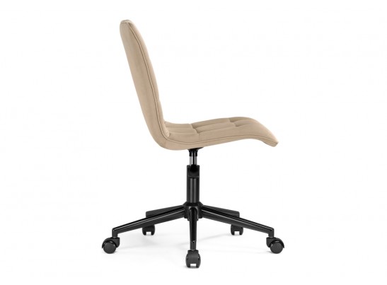 Компьютерное кресло Квадро бежевый / черный в Ростове-на-Дону