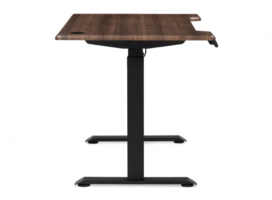 Компьютерный стол Маркос с механизмом подъема 120х75х75 орех кантри / черный в Ростове-на-Дону