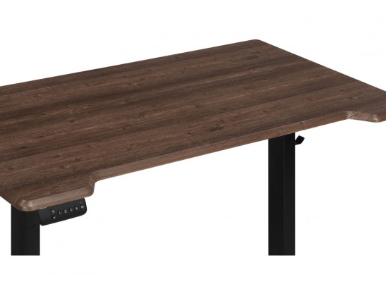 Компьютерный стол Маркос с механизмом подъема 120х75х75 орех кантри / черный в Ростове-на-Дону
