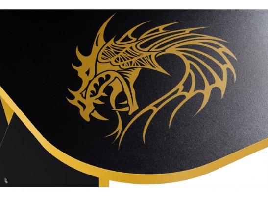 Компьютерный стол Вивианн 140х89х75 черный / желтый в Ростове-на-Дону