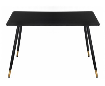 Обеденная группа Нолд black / dirty oak / beige