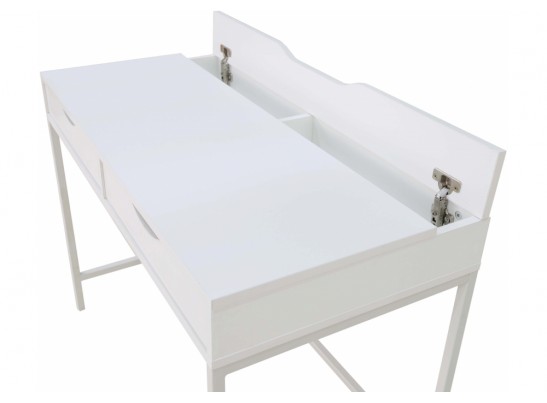 Письменный стол Дейл белый шелк в Ростове-на-Дону