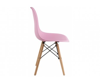 Пластиковый стул Eames PC-015 light pink
