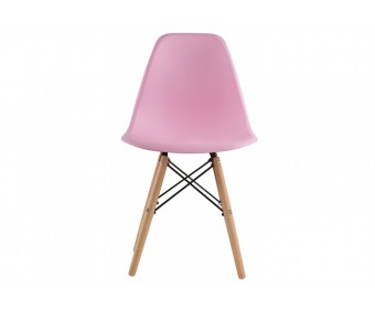 Пластиковый стул Eames PC-015 light pink