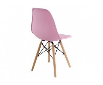 Пластиковый стул Eames PC-015 light pink