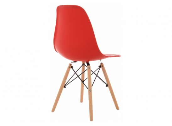 Пластиковый стул Eames PC-015 красный в Ростове-на-Дону