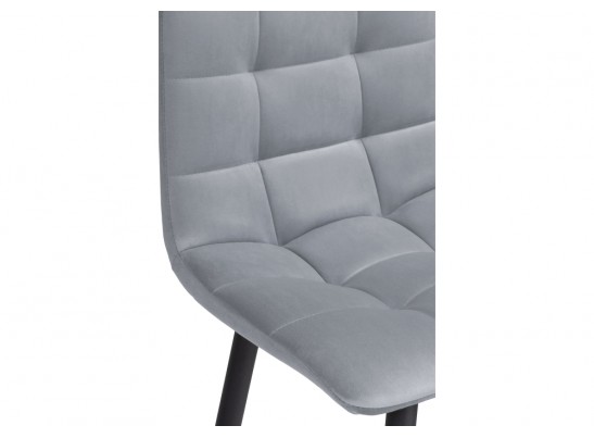 Полубарный стул Чилли К светло-серый / черный в Ростове-на-Дону