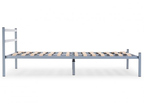 Полутораспальная кровать Фади 120х200 серая в Ростове-на-Дону